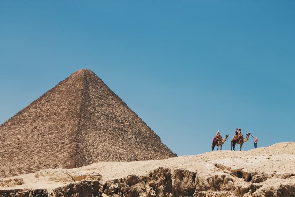The Giza Pyramids tour is a must-visit when in Egypt